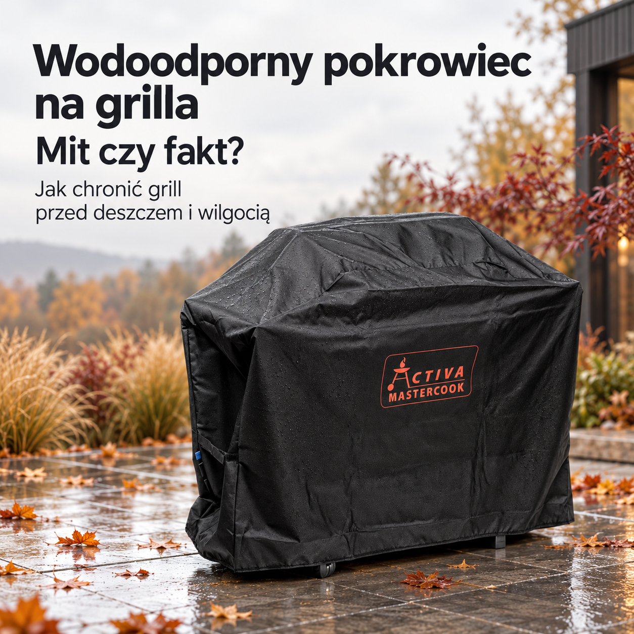 Wodoodporny pokrowiec na grilla ogrodowego – mit czy fakt? Jak naprawdę chronić grill przed deszczem i wilgocią