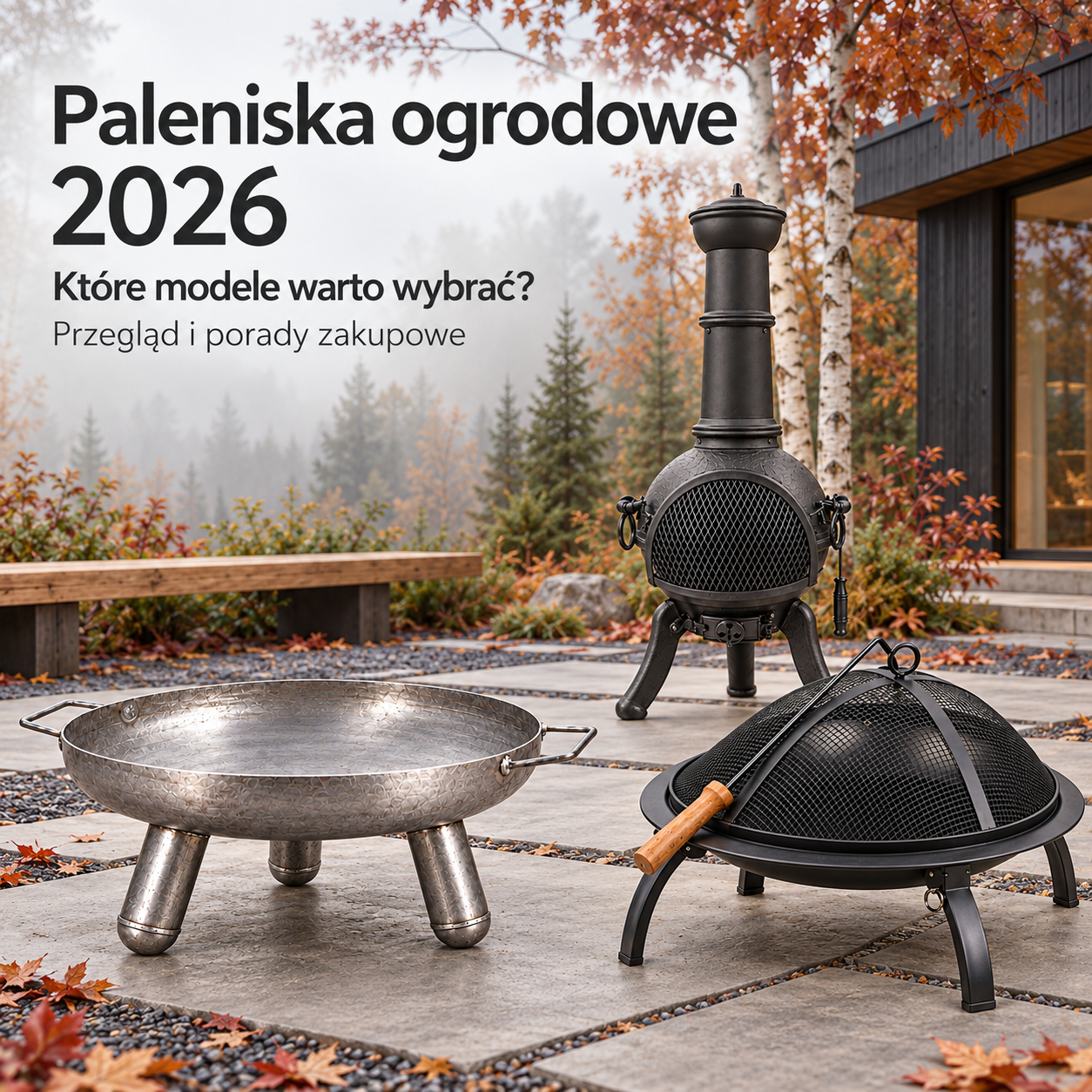Paleniska ogrodowe 2026 – które modele warto wybrać? Poradnik